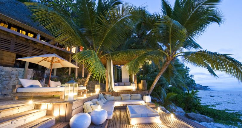 A survey ranks a luxury hotel in Seychelles as the most expensive in the world